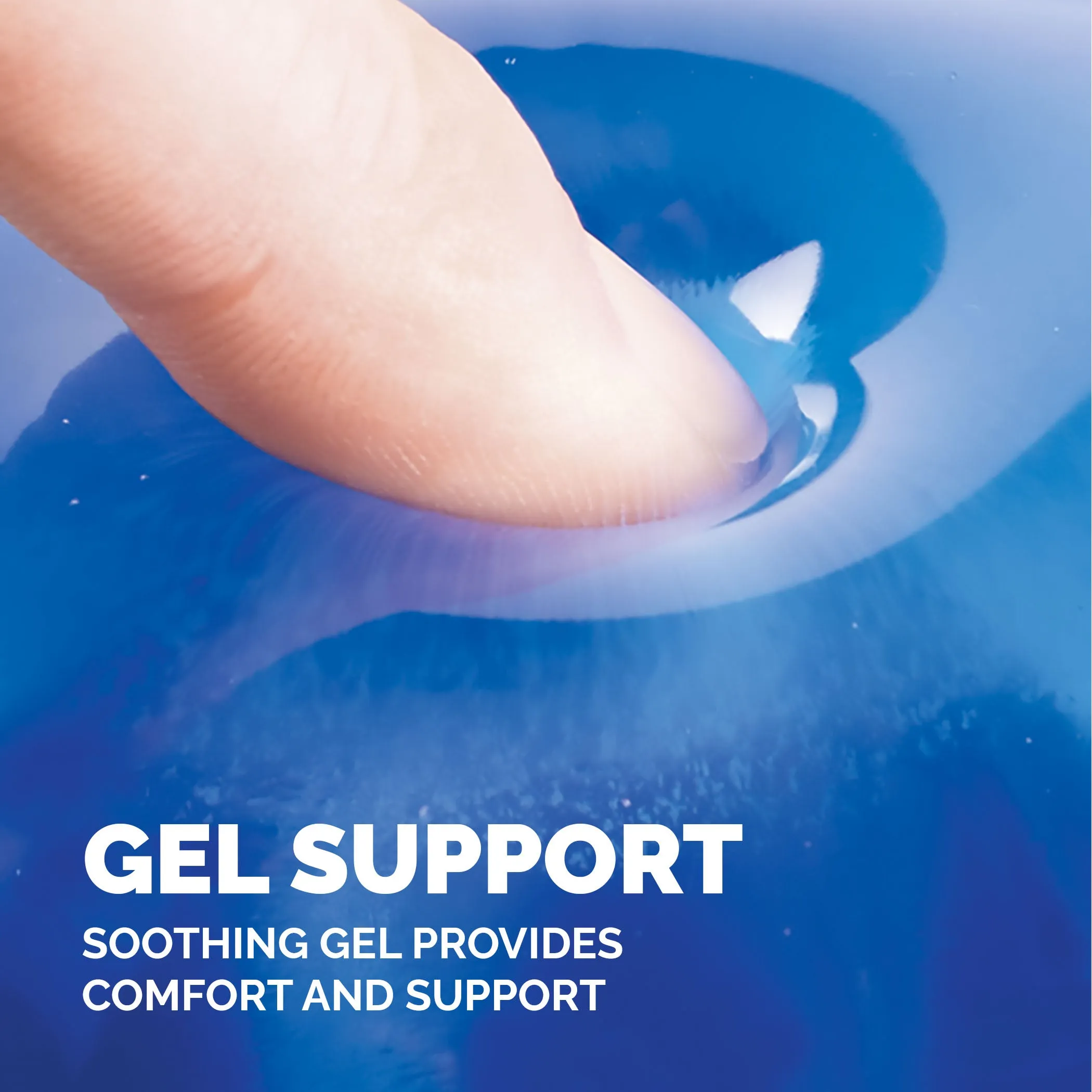 Fellowes Crystal Mouse & Wrist Pad Gel Cyan