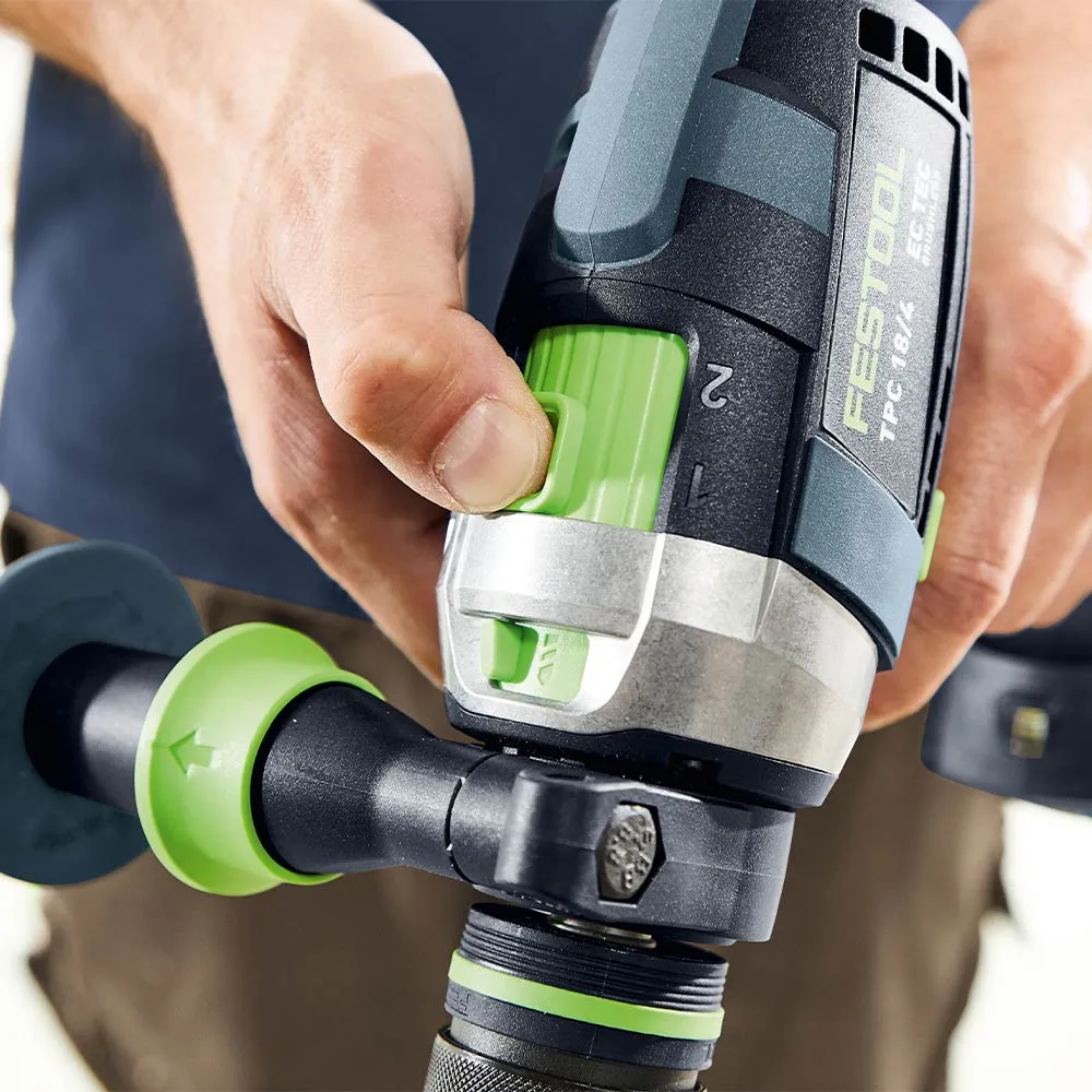 Festool Cordless Hammer Drill QUADRIVE TPC 18/4 HPC 4.0 I-Set