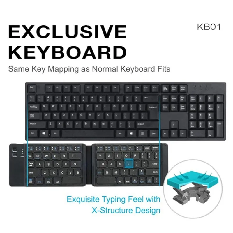 Foldable Wireless Keyboard