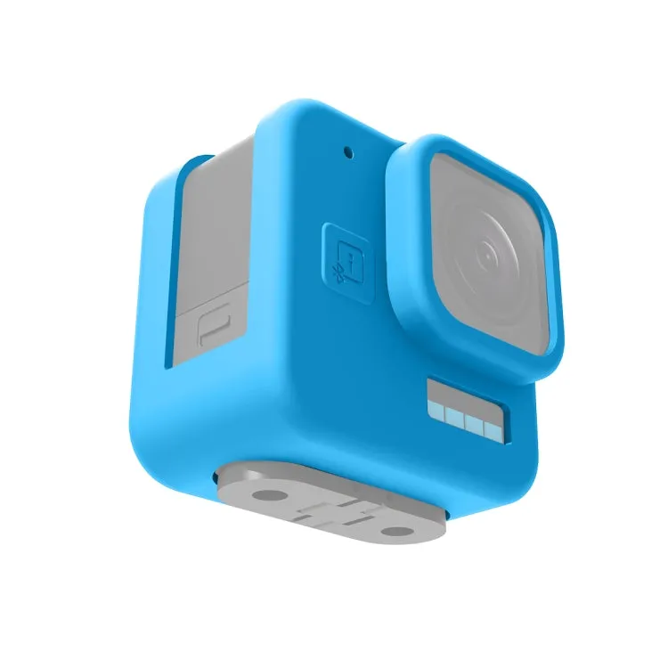 For GoPro Hero11 Black Mini PULUZ Silicone Protective Case(Blue)