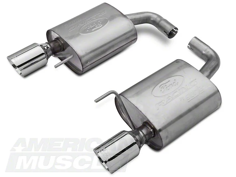 Ford Performance by Borla Touring Cat-Back Exhaust - Chrome Tips