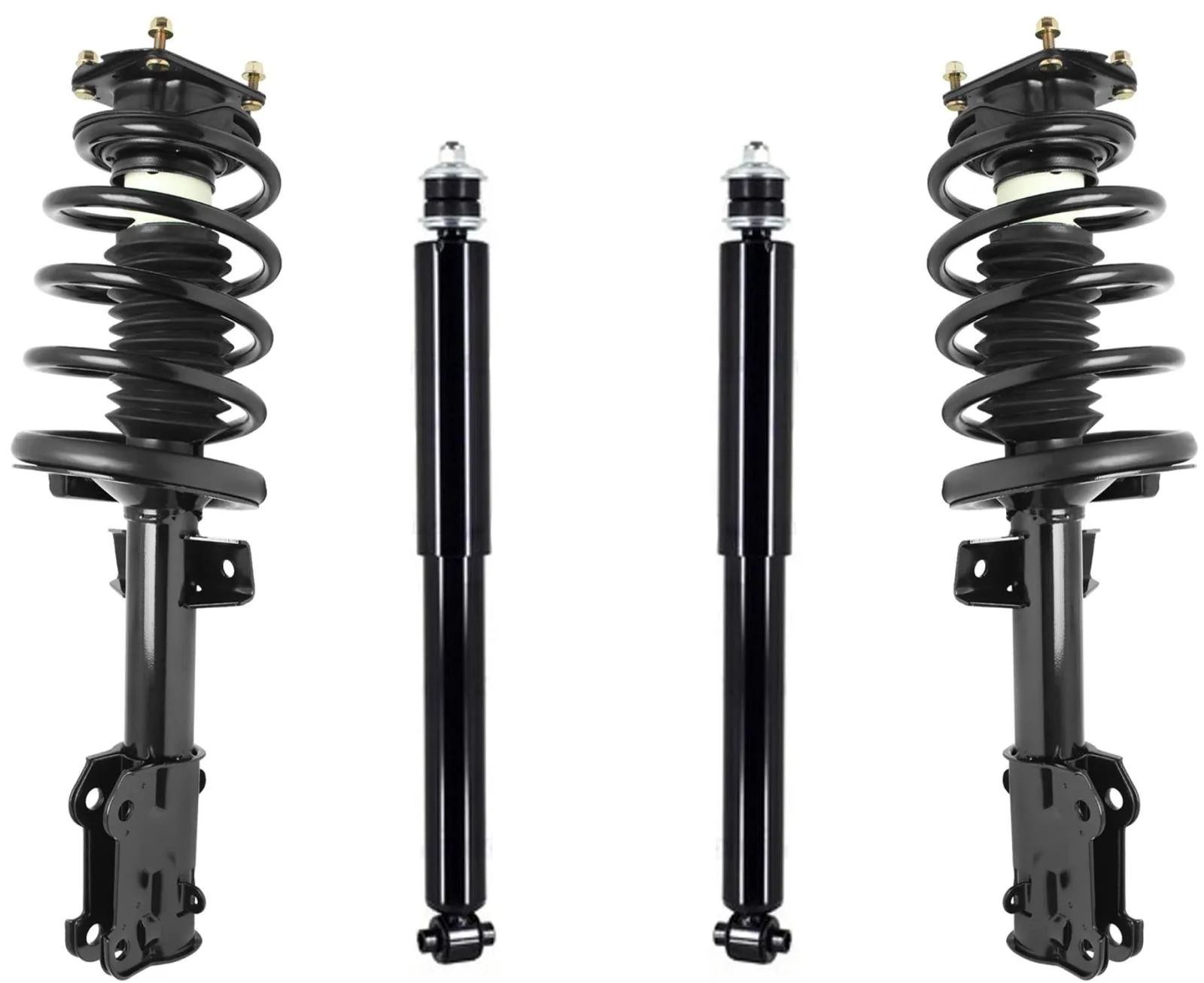 Front Complete Struts Assembly & Rear Shocks Absorber For Ford Mustang 11-2014