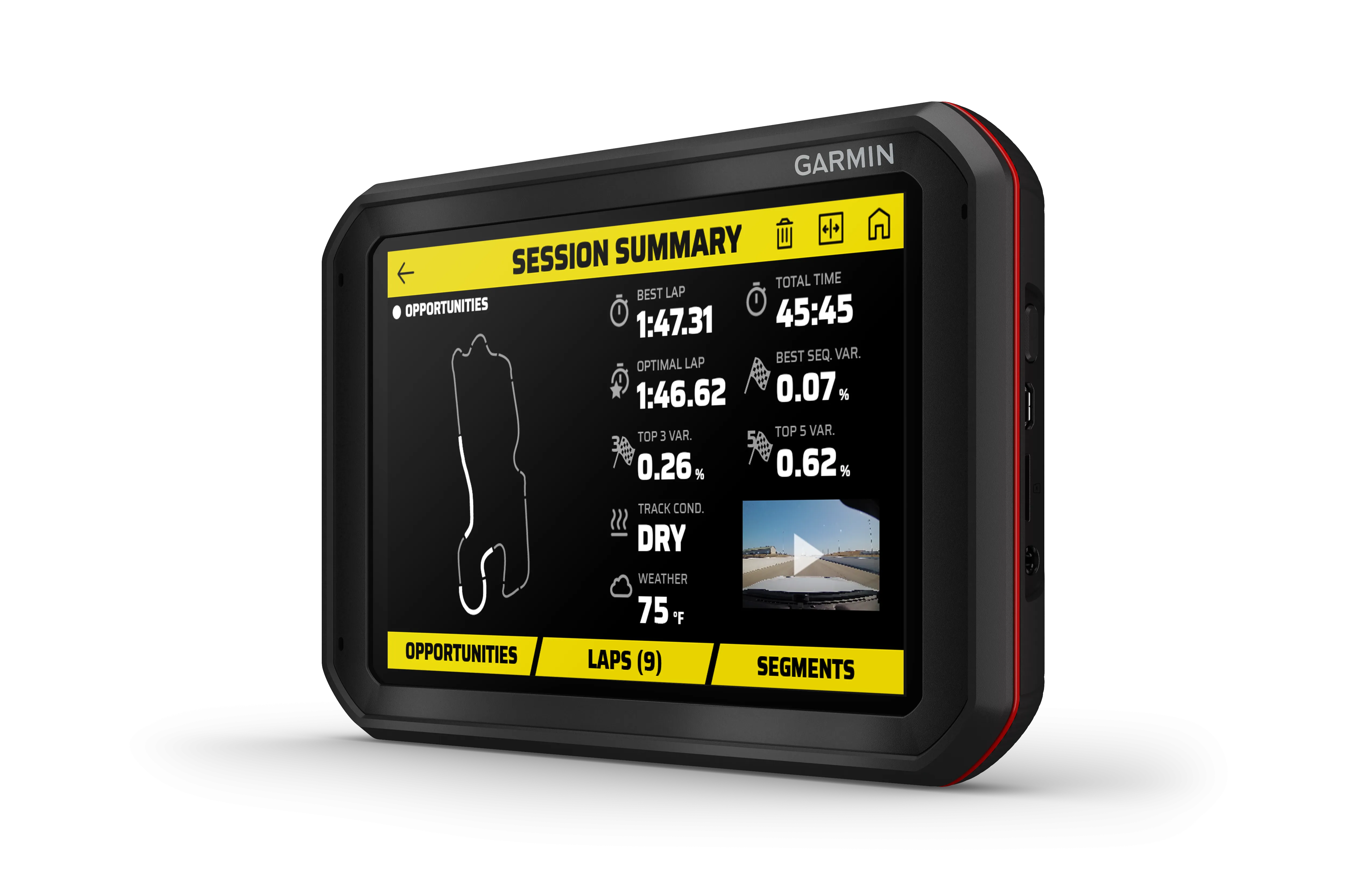 Garmin Catalyst Driving Performance Optimizer