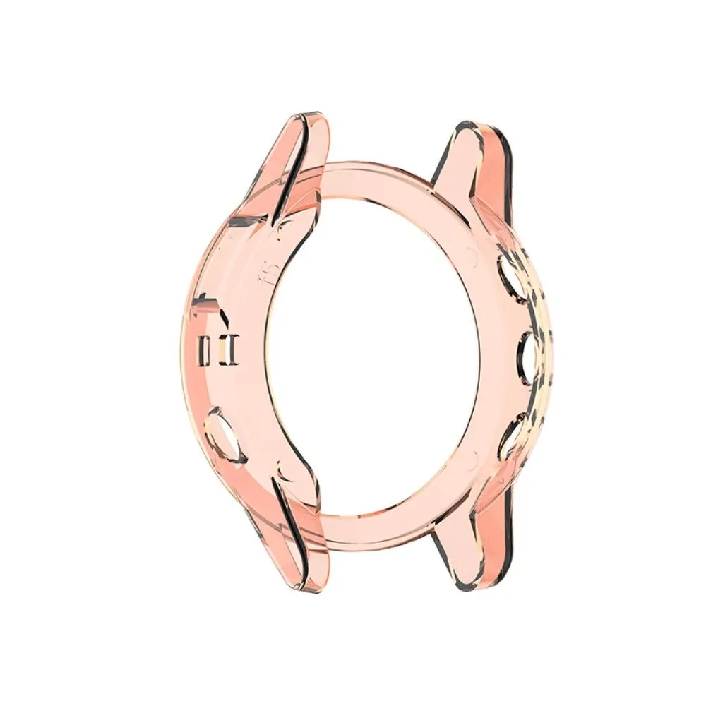 Garmin Fenix 5 / 5 Plus transparent cover - Transparent Pink