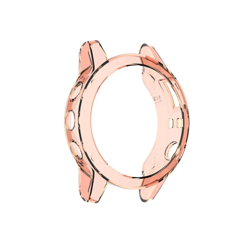 Garmin Fenix 5 / 5 Plus transparent cover - Transparent Pink