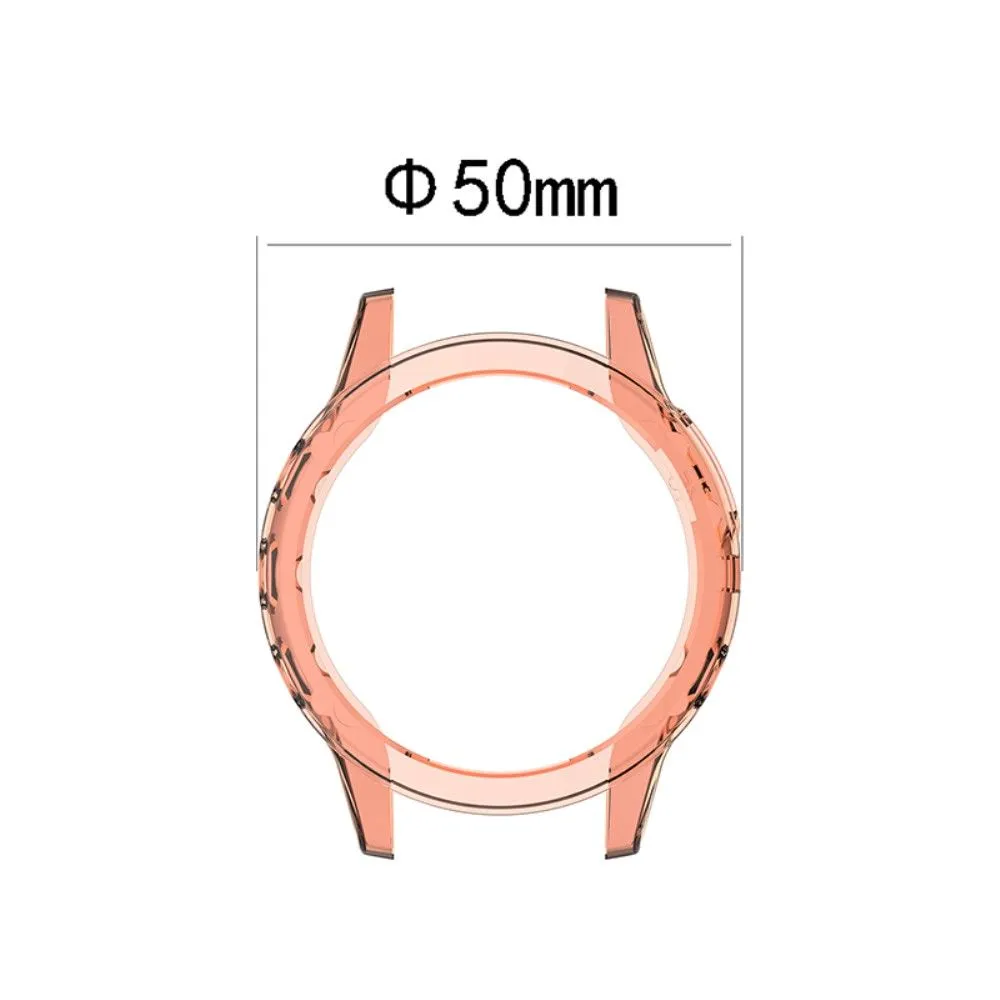 Garmin Fenix 5 / 5 Plus transparent cover - Transparent Pink