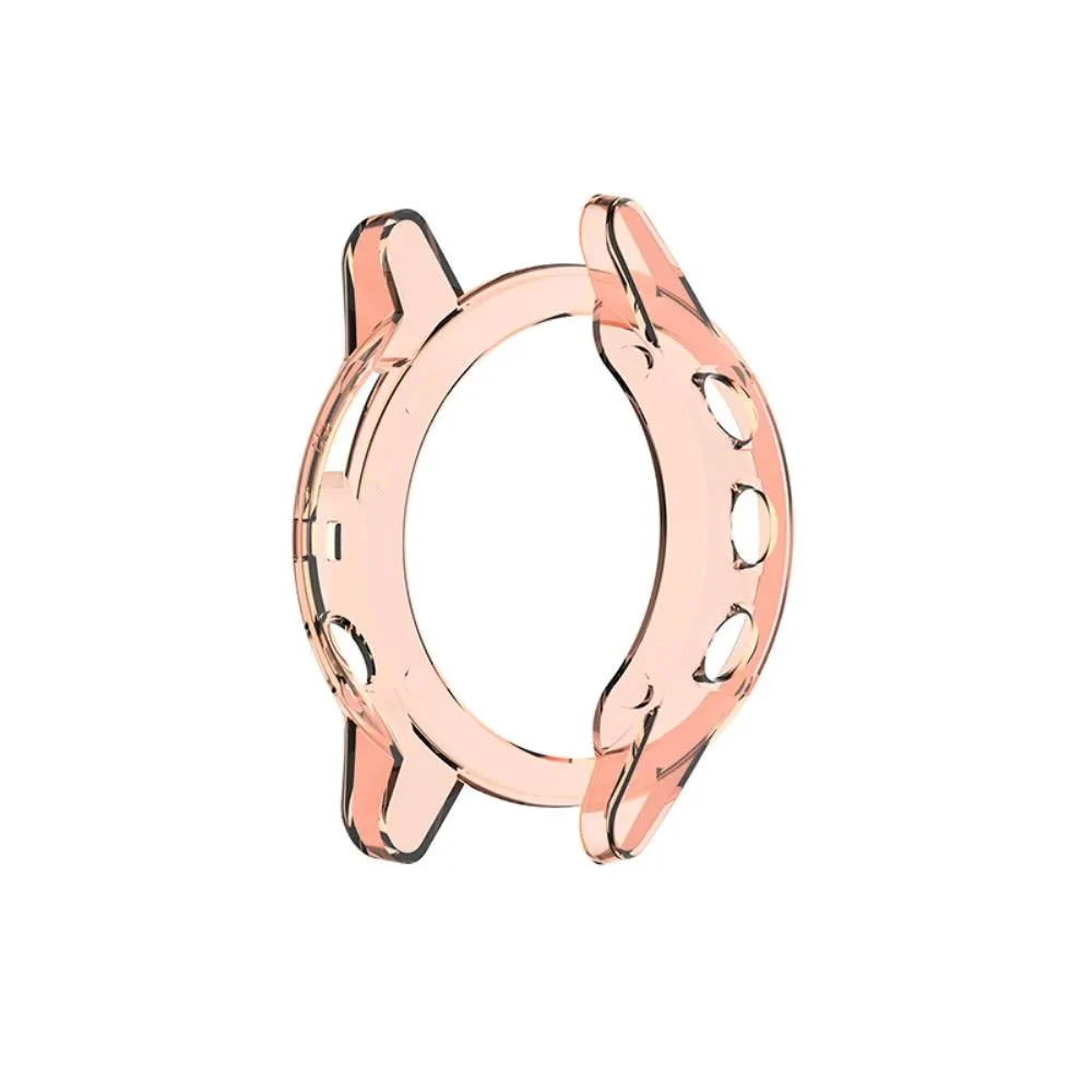 Garmin Fenix 5 / 5 Plus transparent cover - Transparent Pink