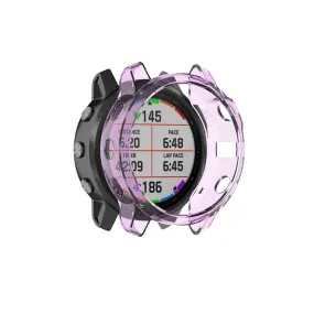 Garmin Fenix 6S / 6S Pro transparent cover - Purple