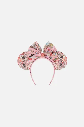 GIRLS HEADBAND WITH MINNIE MOUSE EARS MINNIE MOUSE MAGIC