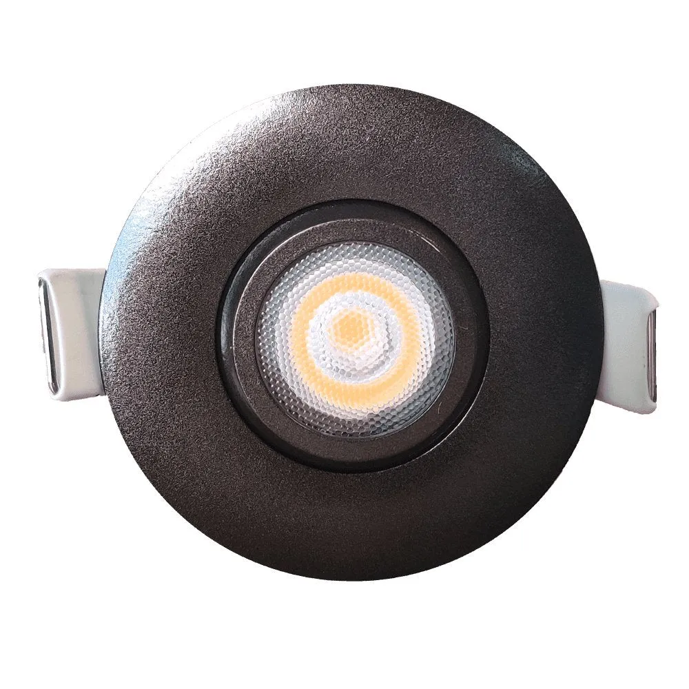 Goodlite G-19836 2" 5W LED Bronze Gimbaled Round Spotlight Selectable CCT