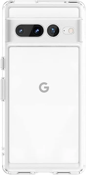 Google Pixel 7 Pro Case Non Yellowing Military Grade Black