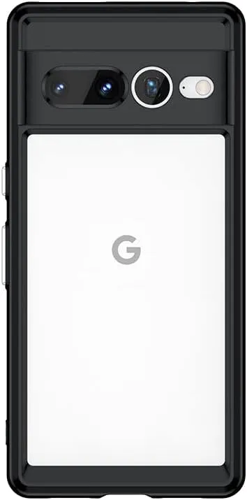 Google Pixel 7 Pro Case Non Yellowing Military Grade Black