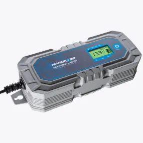 HardKorr HKPBATCHG6A 6A AC 6/12V AGM and Lithium (LiFePO4) Compatible Automatic Battery Charger