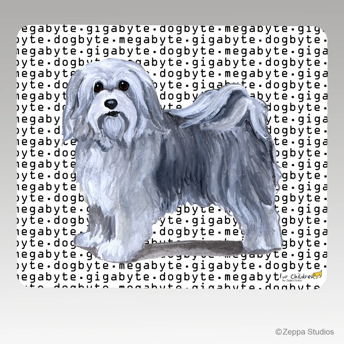 Havanese Megabyte Mouse Pad