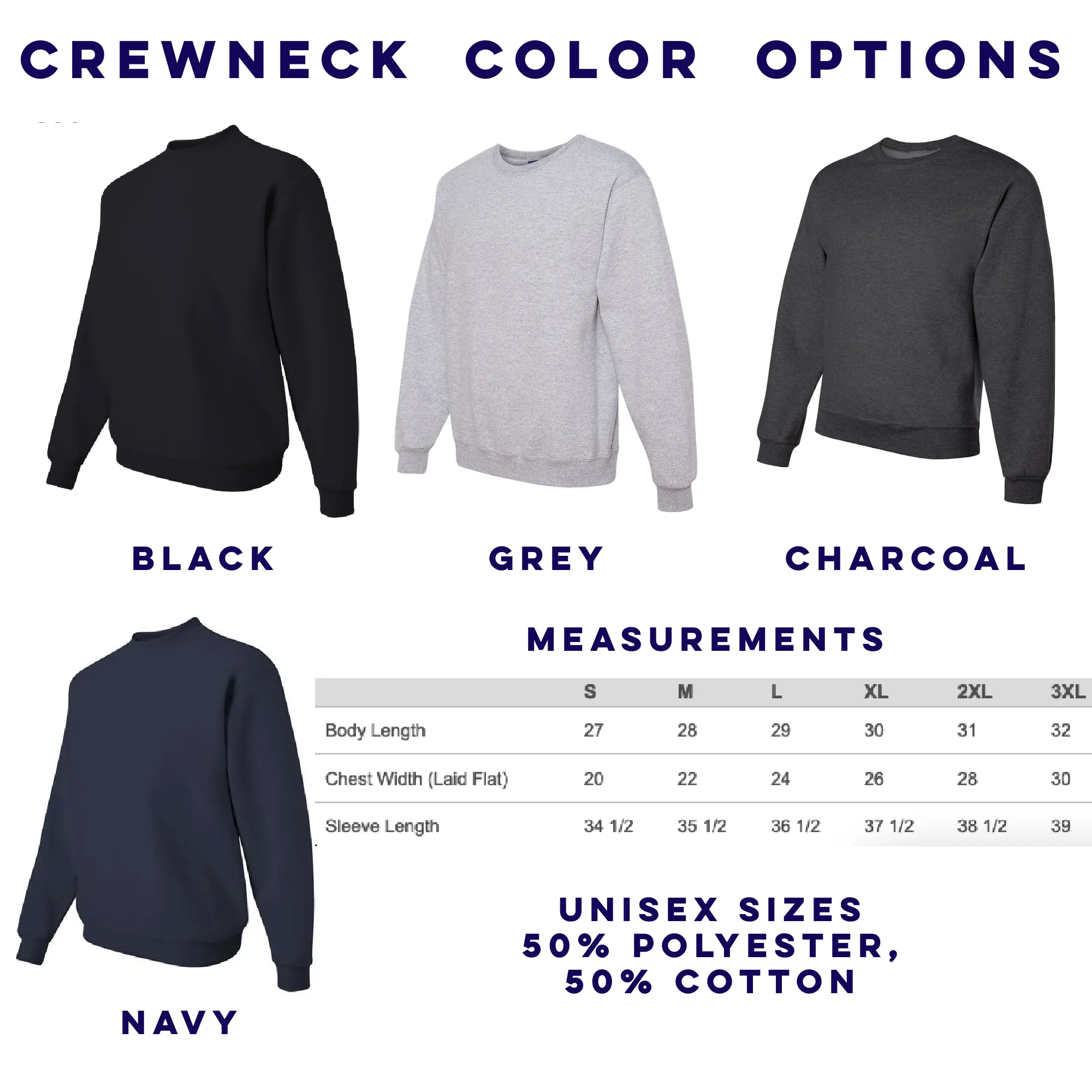 Heartbeat/Cross Crewneck Sweatshirts