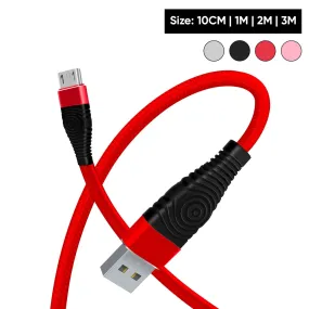 Heavy Duty Micro USB Charging Cable Braided Fast Phone Charger Lead