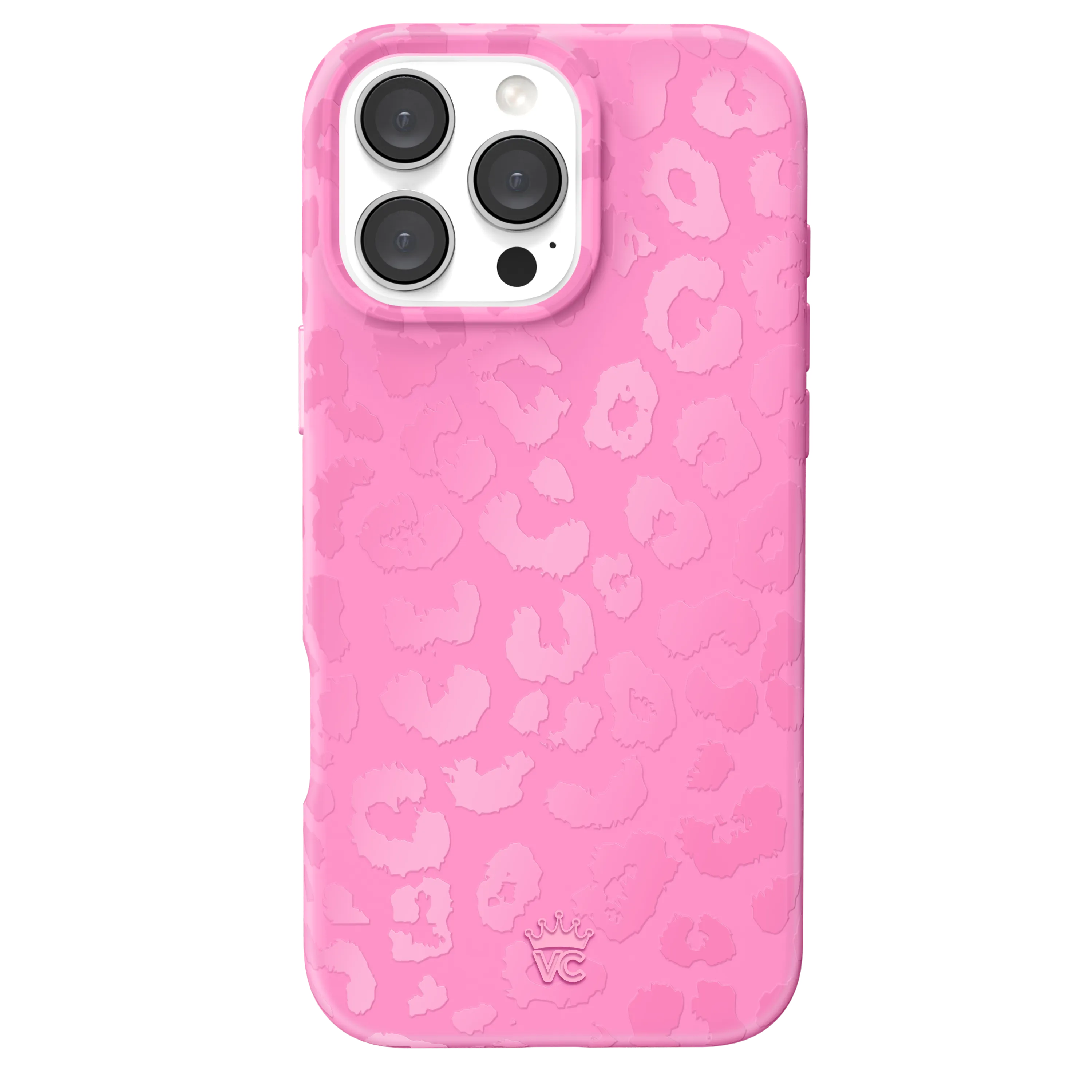 Hot Pink Leopard iPhone Case