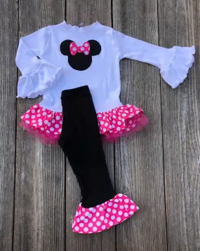 Hot Pink Minnie Mouse Outfit