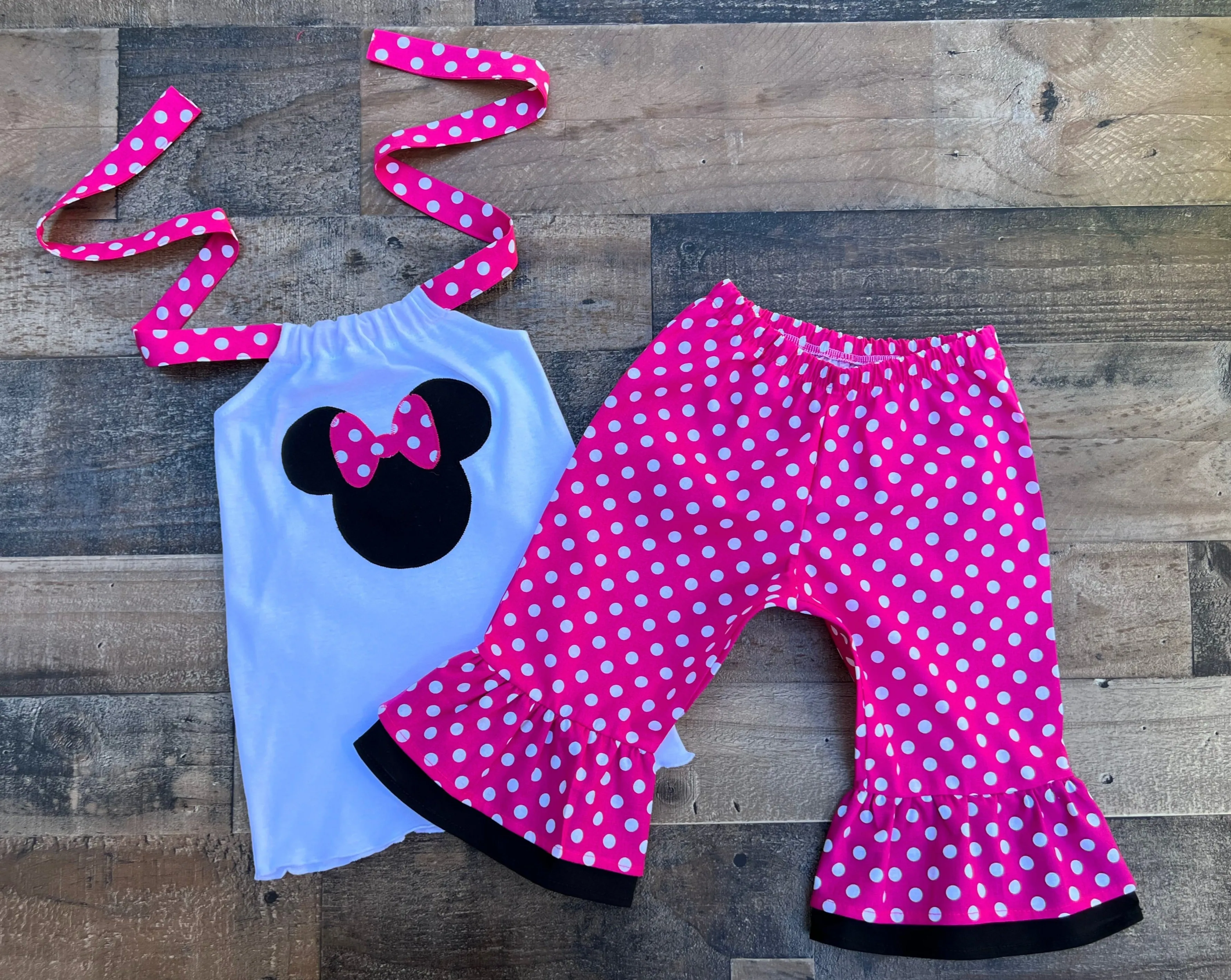 Hot Pink Minnie Mouse Outfit