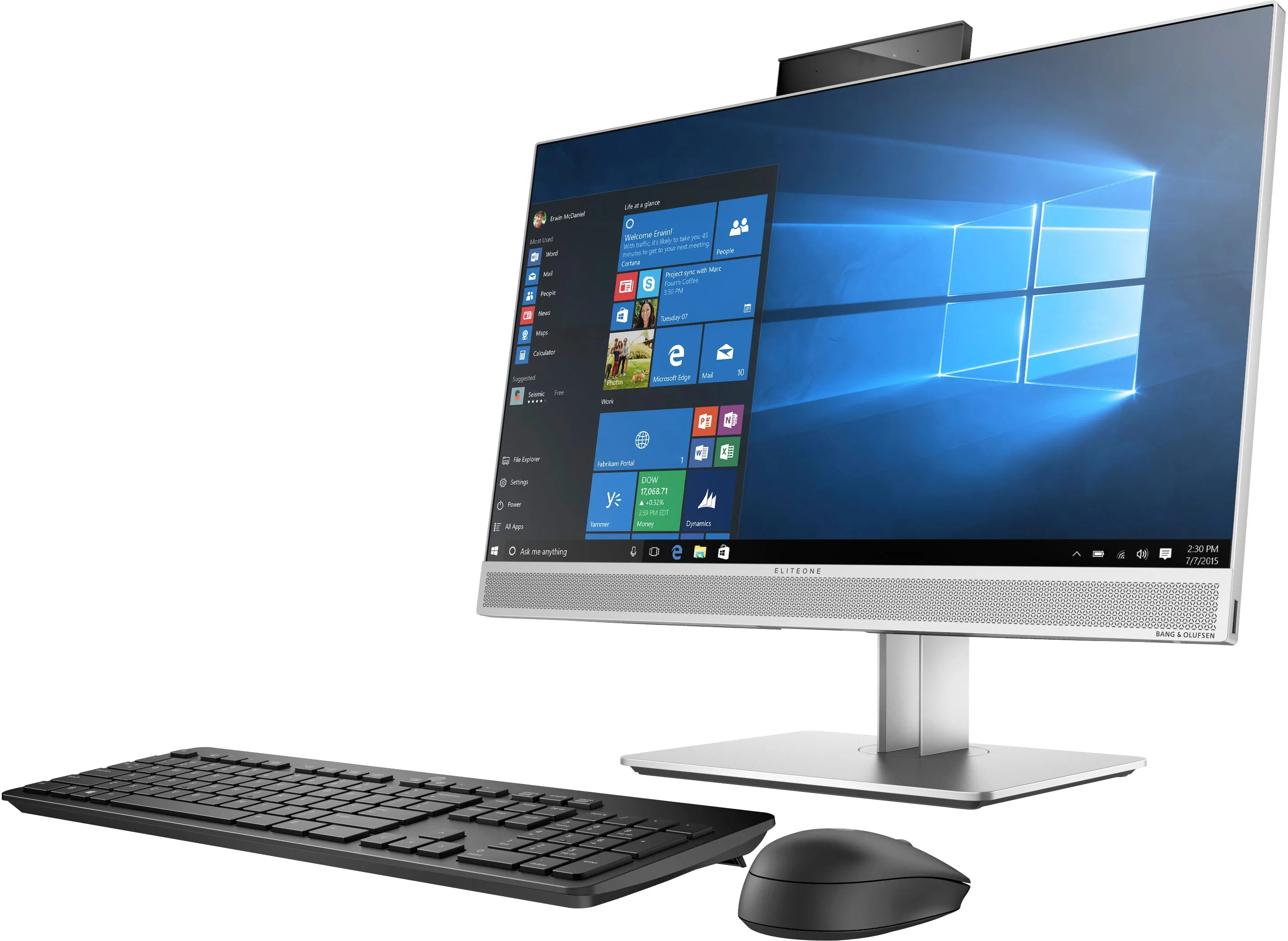 HP EliteOne 800 G4 All-in-One Desktop PC 23.8" Full HD, Intel Core i5, 3.00GHz, 8GB RAM, 1TB HDD SATA, Windows 10 Pro- 4HK03UT#ABA