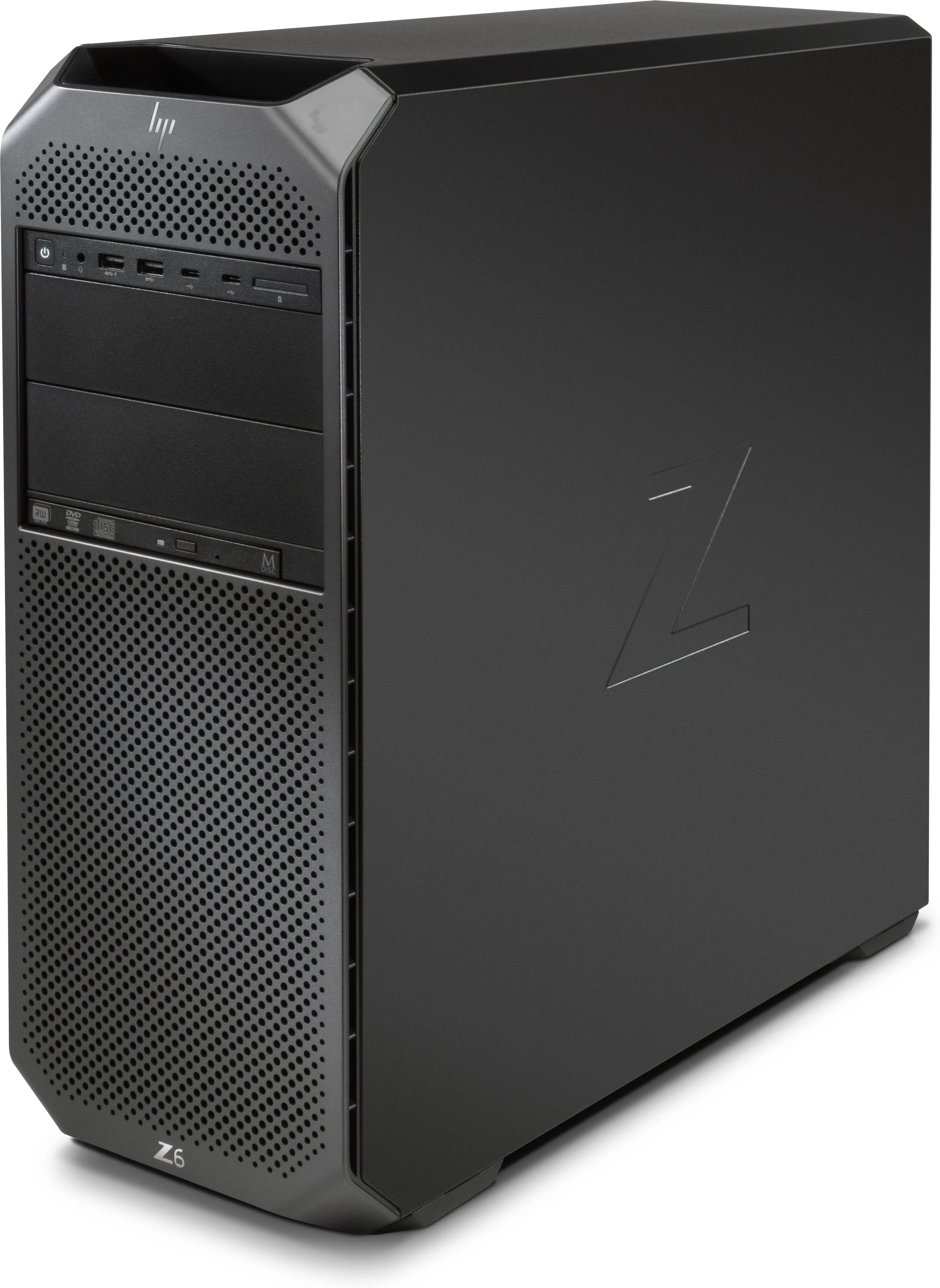 HP Z6 G4 Business Workstation Tower Intel Xeon Silver:4108-8 Core 1.80GHz 32GB RAM 512GB PCIe SSD  Windows 10 Pro 4MC54US#ABA