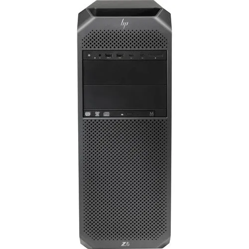 HP Z6 G4 Business Workstation Tower Intel Xeon Silver:4108-8 Core 1.80GHz 32GB RAM 512GB PCIe SSD  Windows 10 Pro 4MC54US#ABA