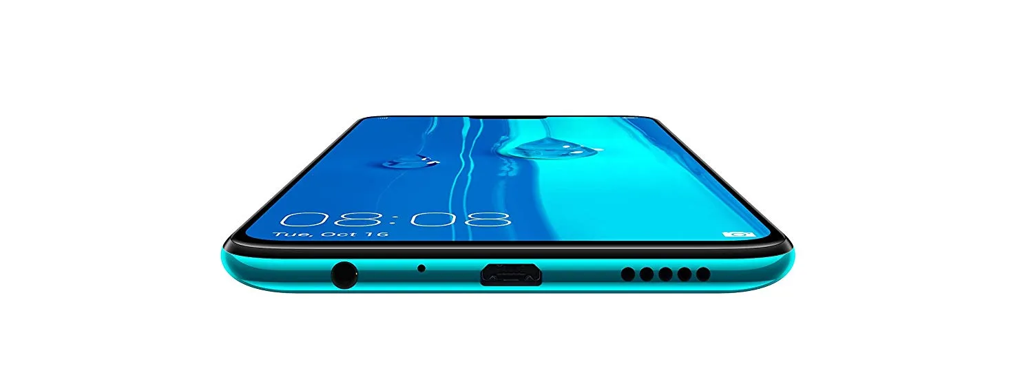 Huawei Y9 2019 Smartphone, Dual SIM 64GB 4GB RAM 4G LTE - Sapphire Blue