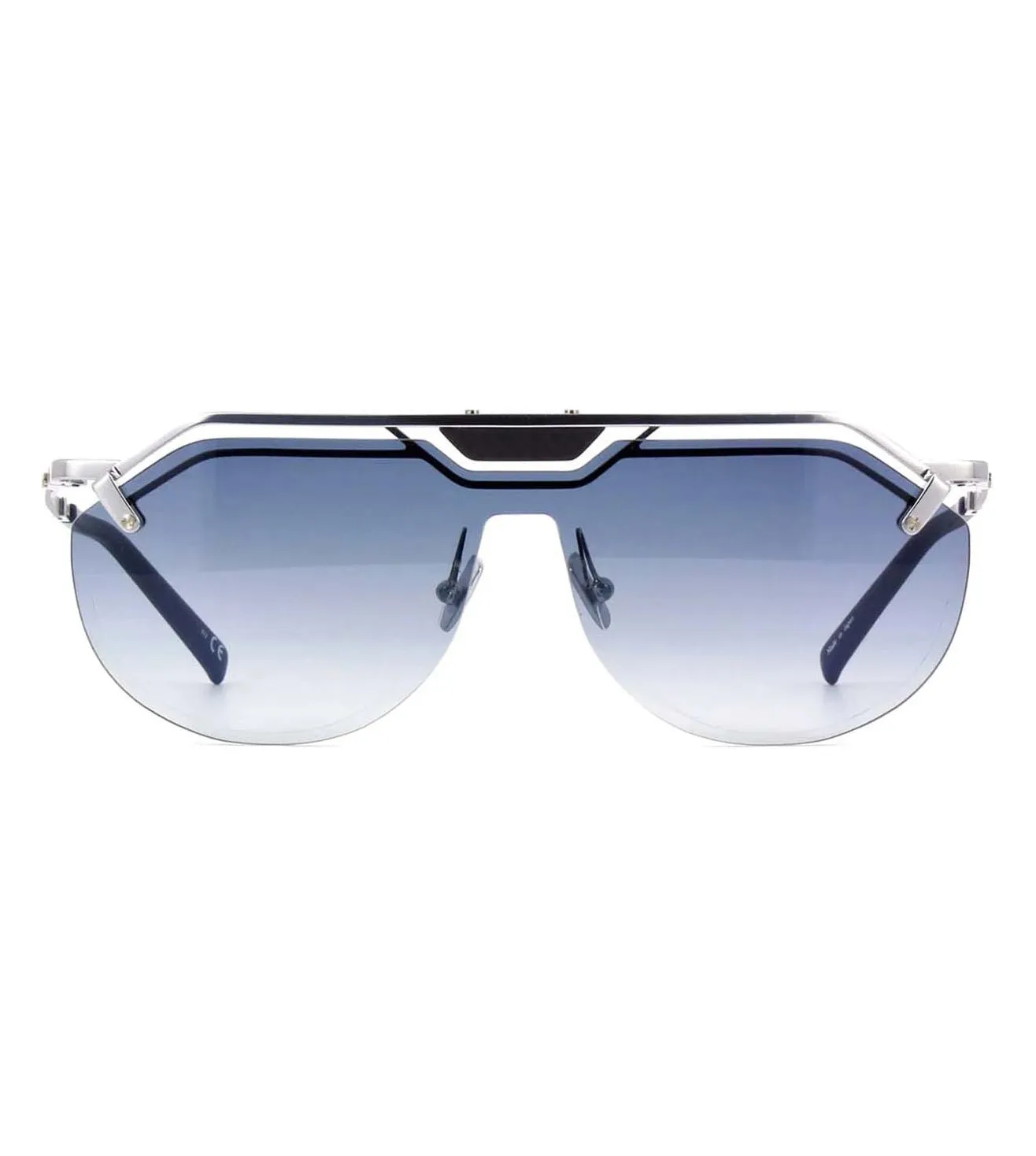 Hublot Unisex Blue Gradient Aviator Sunglass