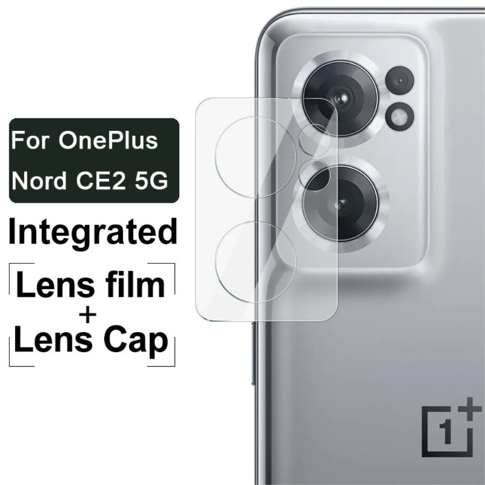 IMAK OnePlus Nord CE 2 5G HD tempered glass camera lens film   acrylic lens cap