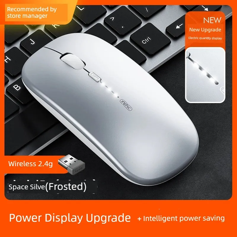 Inphic PM1 Mute Mouse Bluetooth USB Wireless