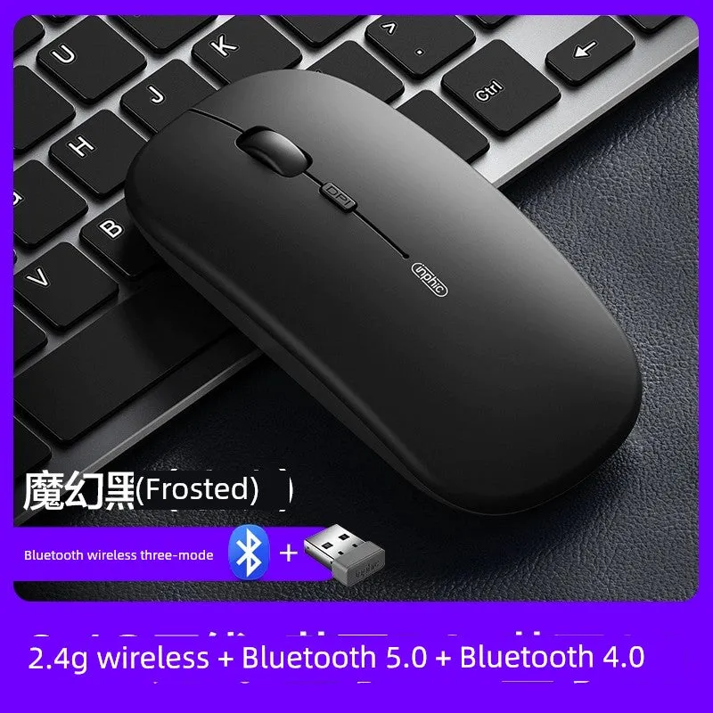 Inphic PM1 Mute Mouse Bluetooth USB Wireless