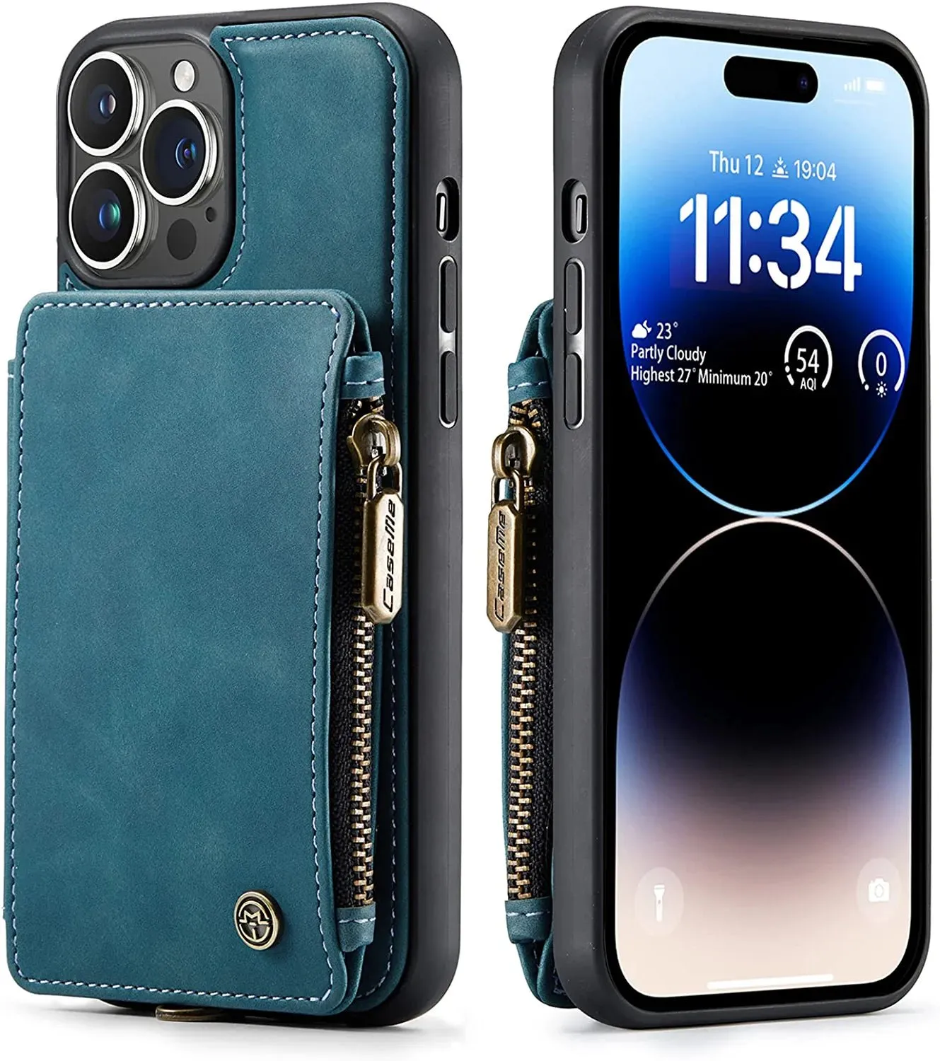 iPhone 14 Pro Max Leather Case with Card Holder