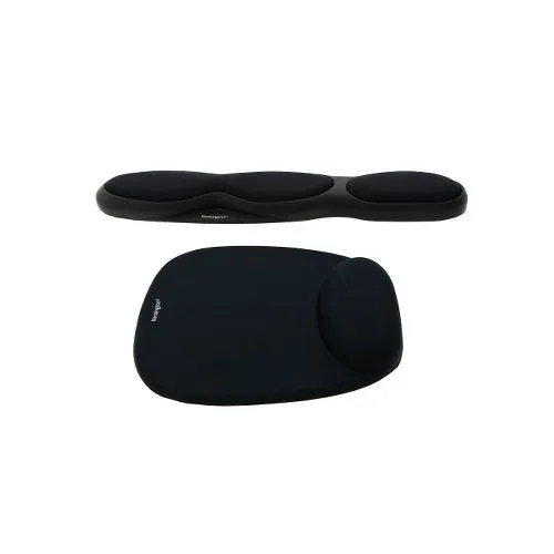 Kensington Foam Mouse Wristrest - Mouse Pad With Wrist Pillow - Black