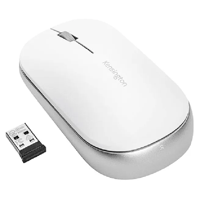 Kensington SureTrack Bluetooth Wireless Mouse White Silver 2.0