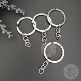 Key Chain Ring - Silver