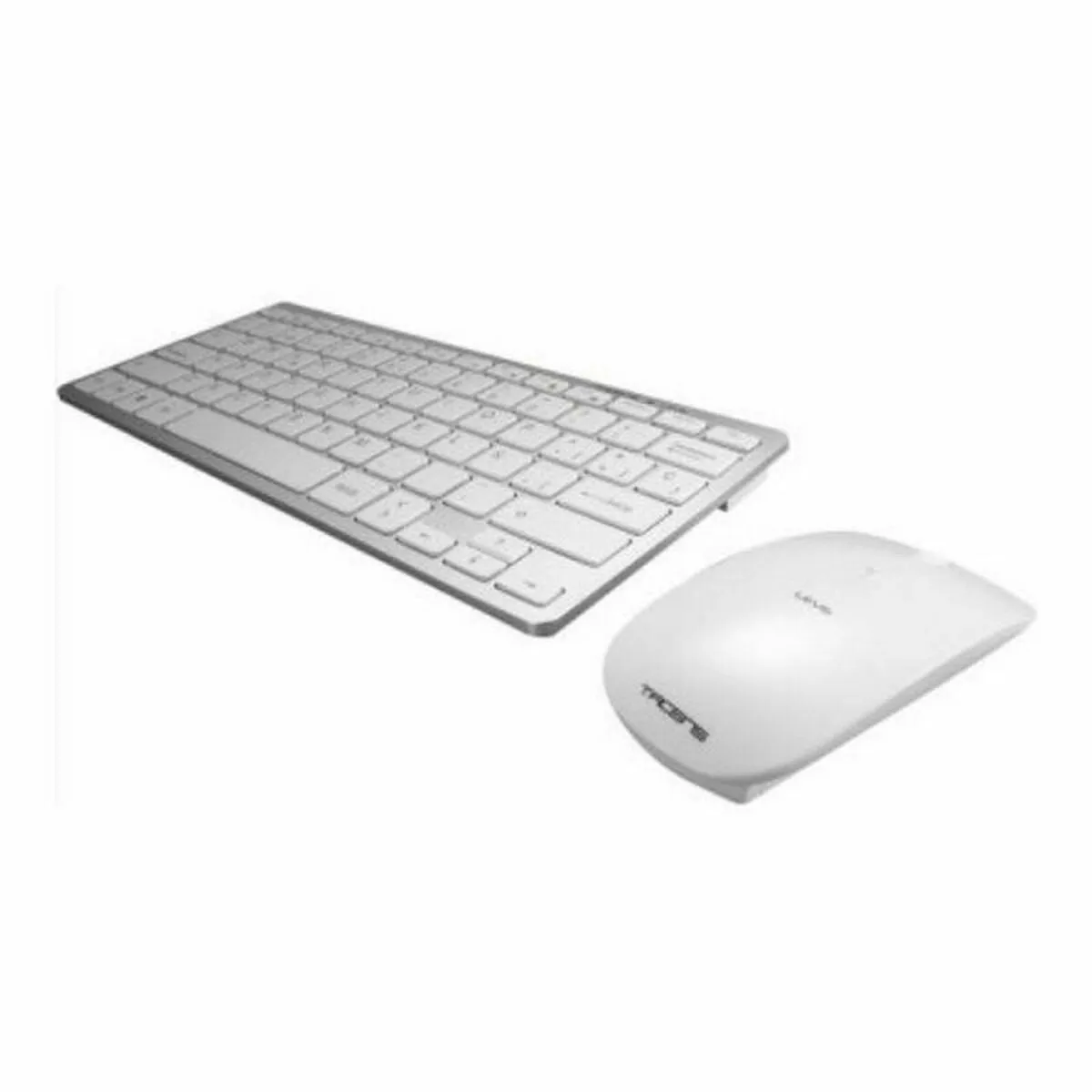 Keyboard and Wireless Mouse Tacens Levis Combo V2 White Spanish Qwerty