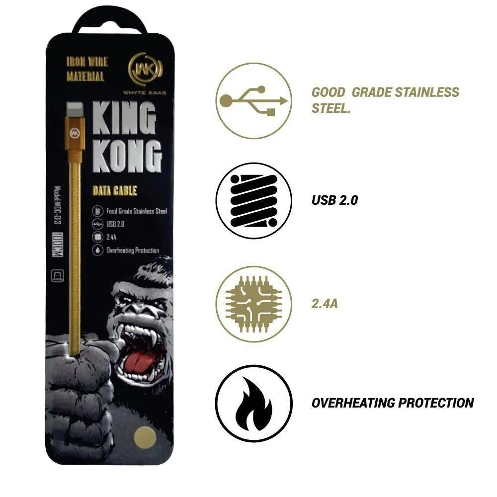 King Kong Iron Wire Data Lightning Cable