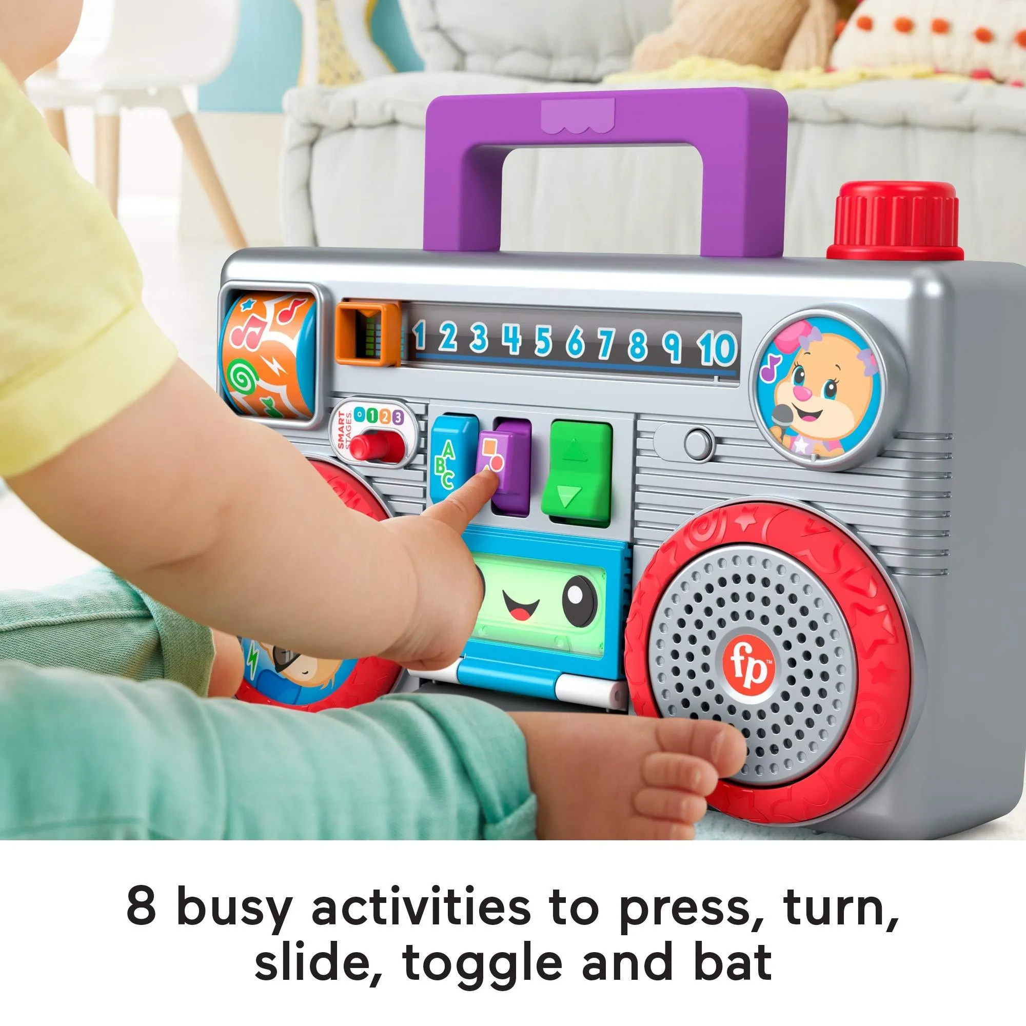 Laugh & Learn Busy Boombox - UK English Edition