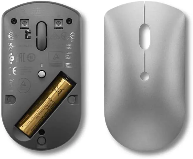 Lenovo 600 Bluetooth Silent Mouse, Silent Buttons, 2400dpi, Swift Pair, 3 Buttons - GY50X88832