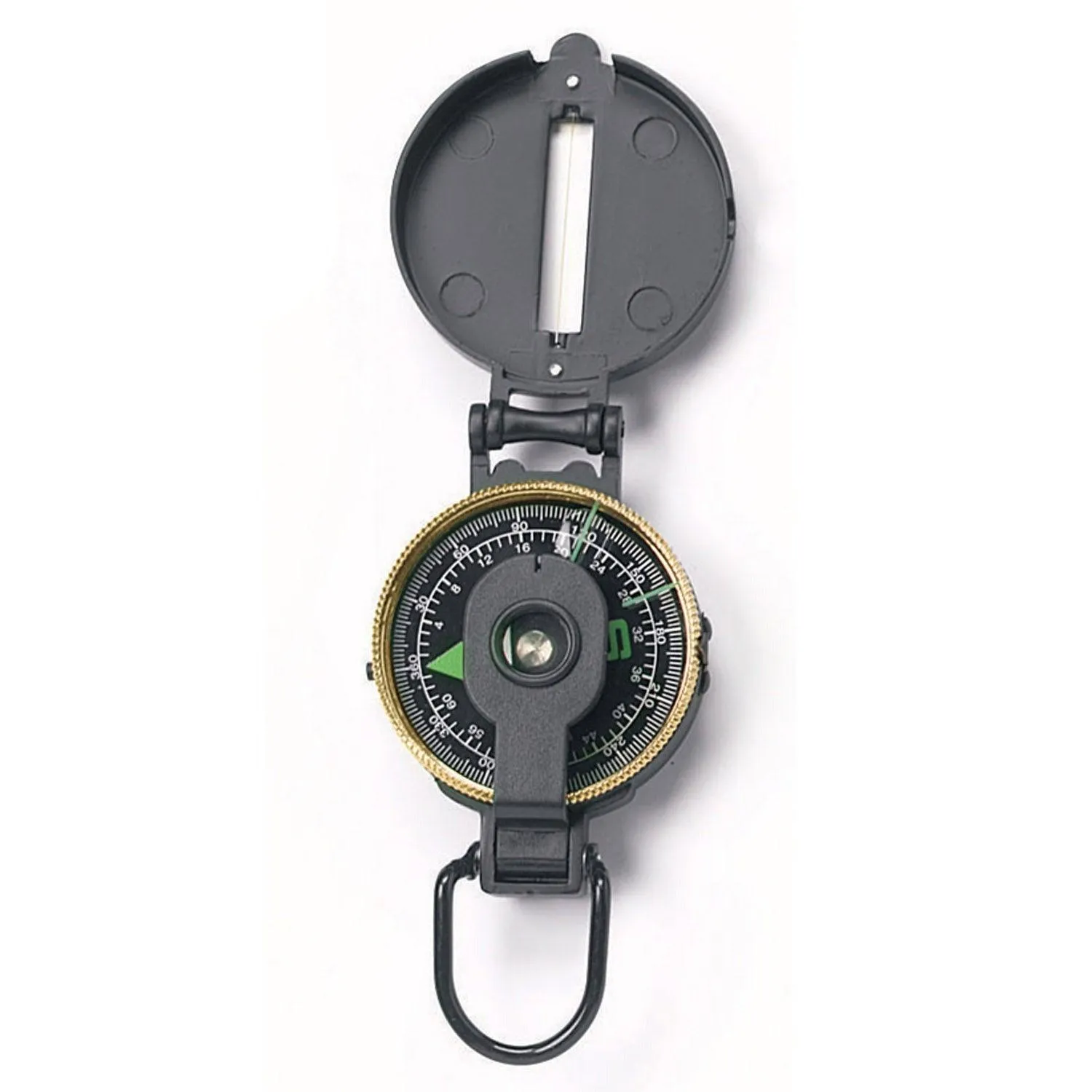 Lensatic Metal Compass