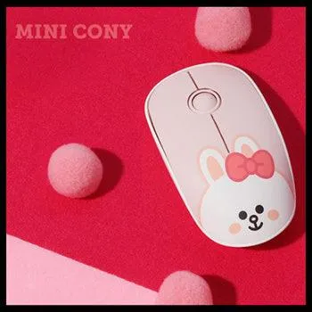 LINEFRIENDS Multi Pairing Wireless Silent Mouse★Noiseless Button/ Slim Design