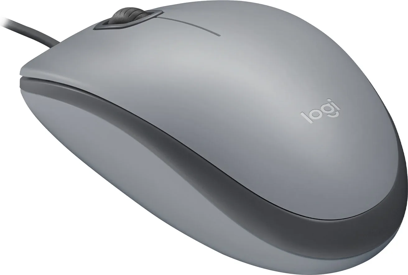 Logitech M110 Silent Usb Mid Gray