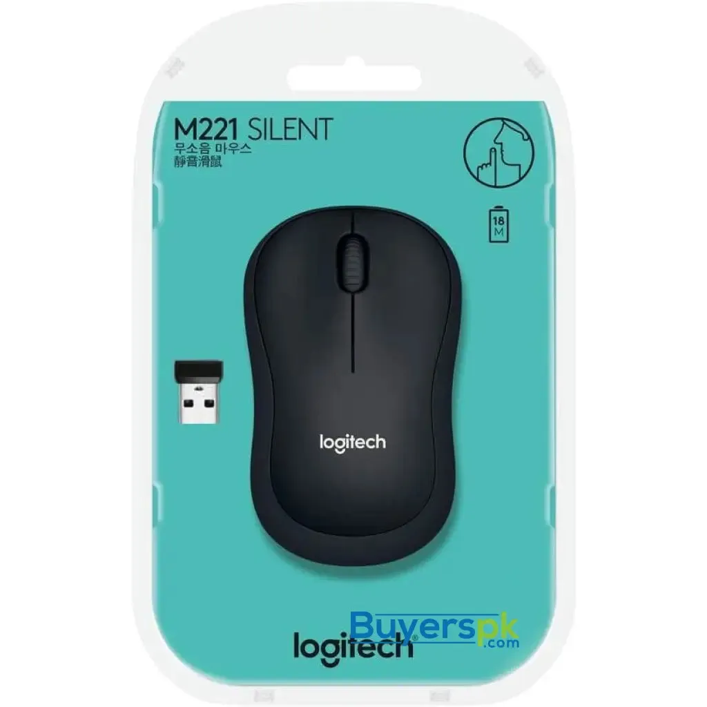 Logitech M221 Silent Wireless Mouse