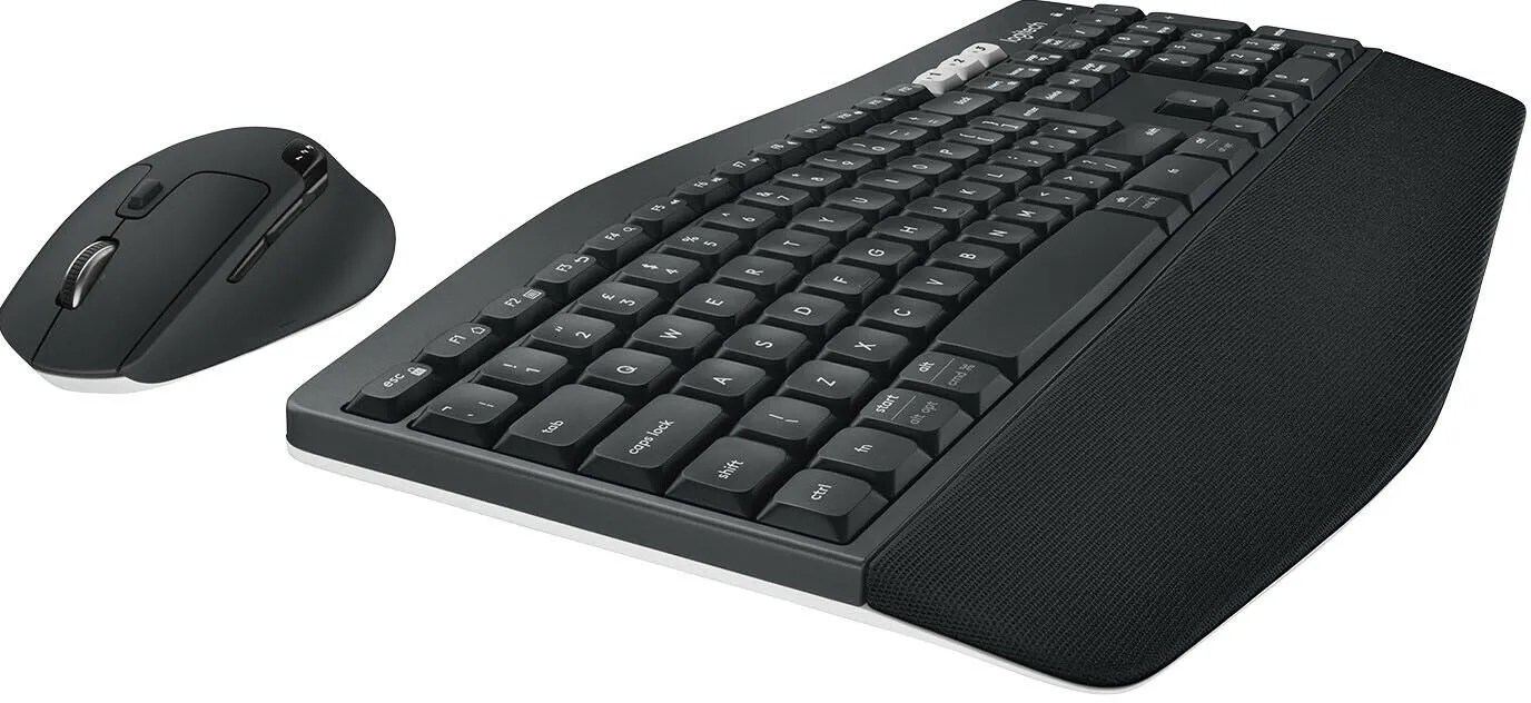 Logitech MK850 Multi-Device Wireless Keyboard Mouse Combo Pack (K850 & M720)