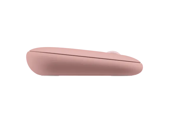 Logitech Pebble Mouse 2 M350s Slim Bluetooth Wireless Mouse, Portable Tonal Rose