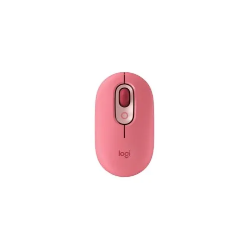 Logitech POP Mouse - Optical - Wireless - Bluetooth - Heartbreaker - 4000 dpi - Scroll Wheel - 4 Button(s) - 2 Programmable Button(s)