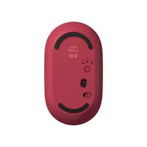 Logitech POP Mouse - Optical - Wireless - Bluetooth - Heartbreaker - 4000 dpi - Scroll Wheel - 4 Button(s) - 2 Programmable Button(s)