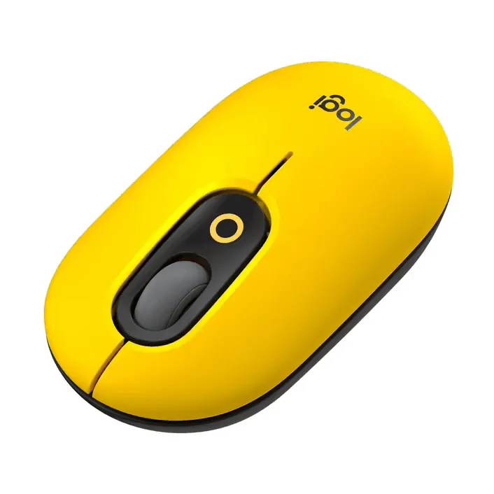 Logitech POP Wireless Mouse with Emoji Blast Yellow