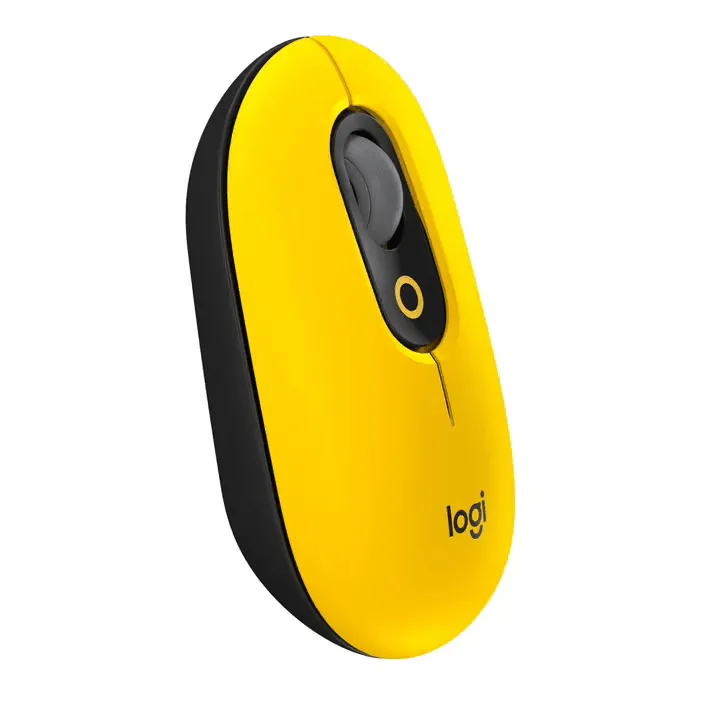 Logitech POP Wireless Mouse with Emoji Blast Yellow