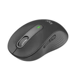 Logitech Signature M650 Mouse - Optical - Wireless - Bluetooth - Graphite - USB - 4000 dpi - Scroll Wheel - 5 Button(s) - 5 Programmable Button(s) - Small/Medium Hand/Palm Size